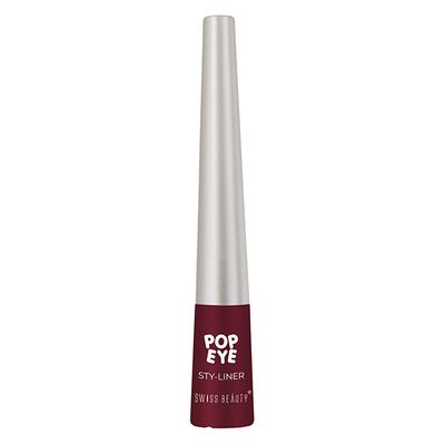 Swiss Beauty Pop-Eye Style-Liner - (08 Chilli Red) 4.5ml - Eyeliners