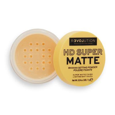 Makeup Revolution Relove HD Super Matte Banana Powder 7 gm - Loose Powder