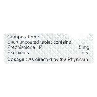 Acticort 5mg Tablet 10'S - Hormonal Therapy-Cor