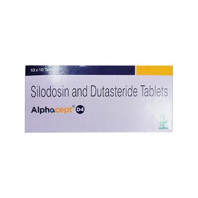 ALPHACEPT D 4 Tablet 10's - Bladder And Prostate Disorders-Dru