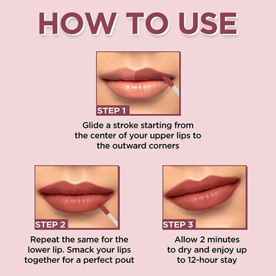 ENN Semi Matte Liquid Lipstick Kit - Perfect Nudes 5's - Liquid Lipsticks