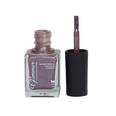 Glimmer Premium Nail Enamel Party Mauve 10 ml - Nail Polish