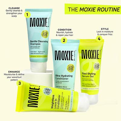 Moxie Beauty Wavy Vibe Setter Duo - Leave In Conditioner(50ml) & Styling Serum Gel(50ml) 1's - Dry Shampoos & Conditioners