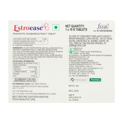 ESTROEASE Tablet 10's - Supplements-Sup