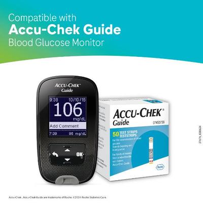 Accu-Chek Guide Test Strip 50's - Blood Glucose Monitors/Strips
