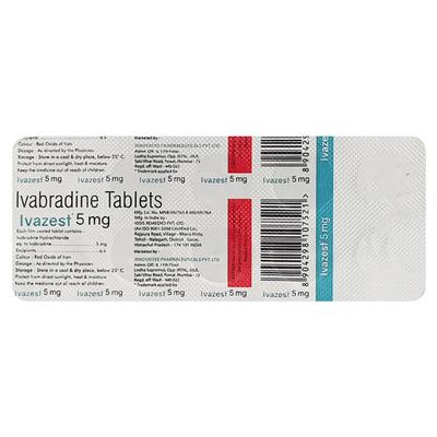 IVAZEST 5mg Tablet 10's - Angina