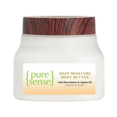 PureSense Deep Moisture Body Butter with Shea Butter & Jojoba Oil For Deeply Nourished & Intensely Moisturised Skin 160 ml - Body Butter