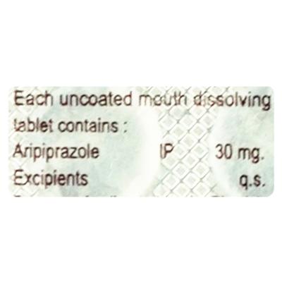 ARIRAZO 30 Mouth Dissolving Tablet 10's - Schizophrenia-Aps