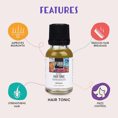 FURR By Pee Safe Essential Nourishment Kit Blend of Natural Oils Nourishes Hair, Scalp & Body Reduces Stretch Marks & moisturises skin All Skin types 1's - Hair Treatment