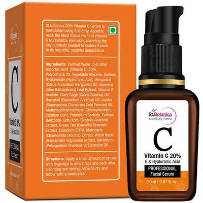 St.Botanica C Vitamin C 20% Professional Facial Serum 20 ml - Face Serum