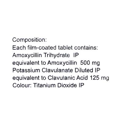 PEXOCLAV 625 Tablet 10's - Bacterial Infections-Pen
