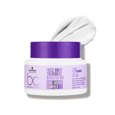 Schwarzkopf Professional Bonacure Frizz Away Treatment with Babassu Oil with Vegan Keratin 200 ml - Hair Masks & Packs
