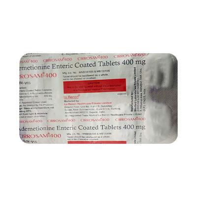 CIRROSAM 400 Tablet 10's - Liver Disease