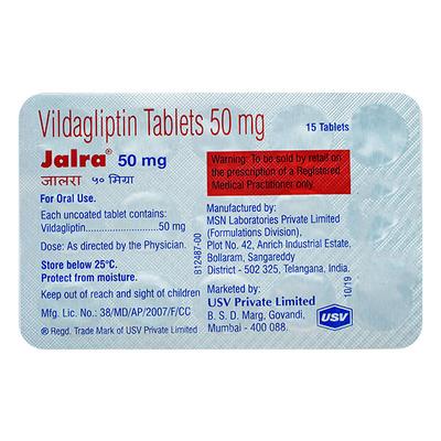 JALRA 50mg Tablet 15's - Diabetes-Ant