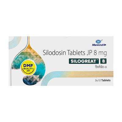 SILOGREAT 8 Tablet 10's - Bladder And Prostate Disorders-Dru