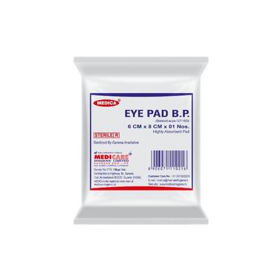 Medica Eye Pad B.P. (6 cm x 8 cm) - Bandages & Dressings