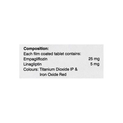 EMPAFORD 25 L Tablet 10's - Diabetes-Ant
