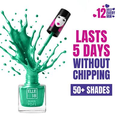 Elle 18 Nail Pops Nail Color, Shade 61 5 ml - Nail Polish
