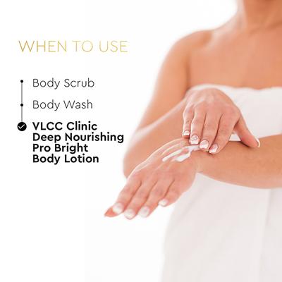 VLCC Clinic Deep Nourishing ProBright Body Lotion 300 ml - Lotions & Creams