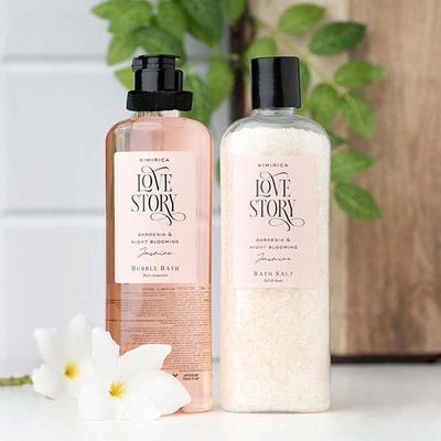 Kimirica Love Story Bath Salt & Bubble Bath Moisturizing & Relaxing Bath Care Duo 580gm - Others