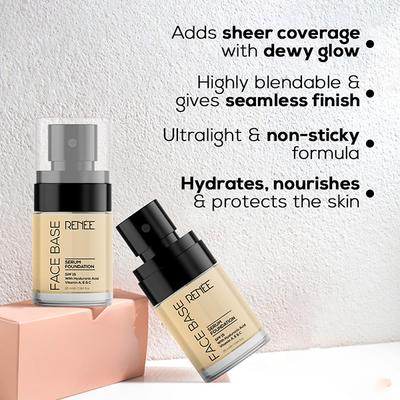 Renee Cosmetics Face Base Serum Foundation - 06 Chic 20 ml - Foundation