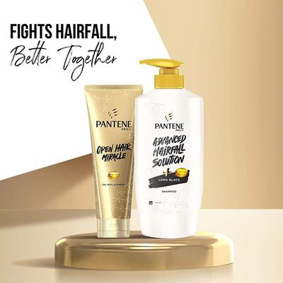 Pantene Pro-V Advanced Hair Fall Solution Long Black Shampoo 650ml - Shampoos