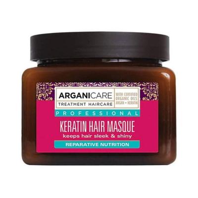 Arganicare Nourishing Organic Argan Oil and Keratin Hair Masque 500 ml - Hair Masks & Packs