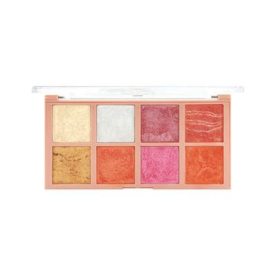 Sivanna Colors Wild Glowing Pro Cheek & Highlight Palette - HF3017 02 18 gm - Highlighters & Illuminators