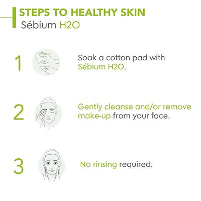 Bioderma Sebium H2O Makeup Removing Solution 250 ml - Make Up Removers