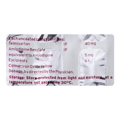 OZOTEL AM 40/5mg Tablet 30's - Hypertension-Ang