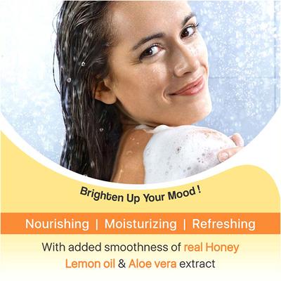 TULIPS Honey and Lemon Handmade Bathing Bar 125 gm - Soaps