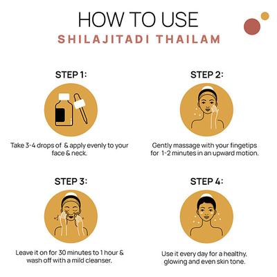 The Tribe Concepts Collagen Boosting Shilajitadi Thailam 12 ml - Highlighters & Illuminators