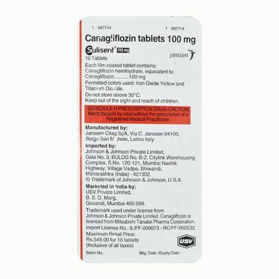 SULISENT 100mg Tablet 10s (se) - Diabetes-Ant