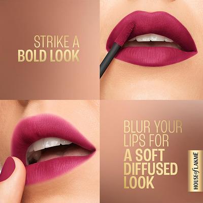 Lakme Xtraordin-airy Lip Mousse Mini - Plum Punch 1.8 g - Liquid Lipsticks