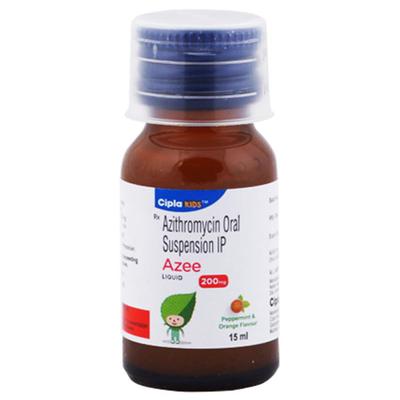 AZEE 200MG PEPPERMINT & ORANGE FLAVOUR Liquid 15ml - Bacterial Infections-Mac