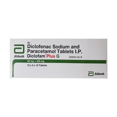 DICLOFAM PLUS G Tablet 10's - Pain relief-Nsa