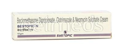Bestopic N Cream 10gm - Skin Infections-Toc