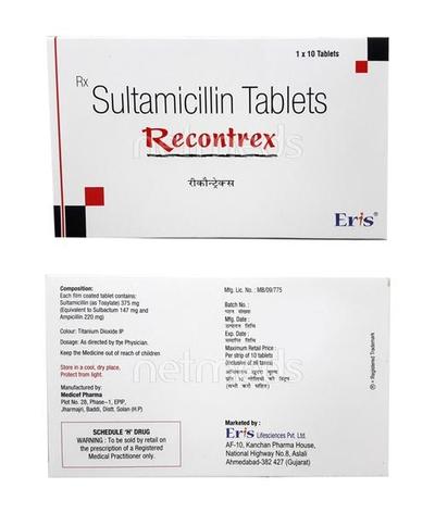 Recontrex Tablet 10'S - Bacterial Infections-Pen