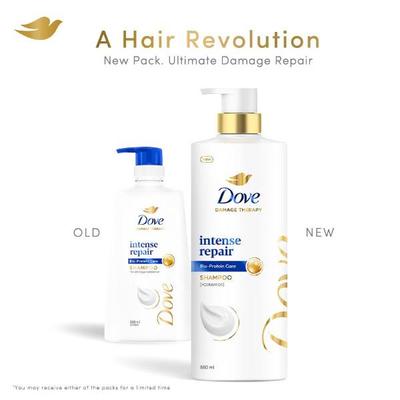Dove Intense Repair Shampoo 650 ml - Shampoos