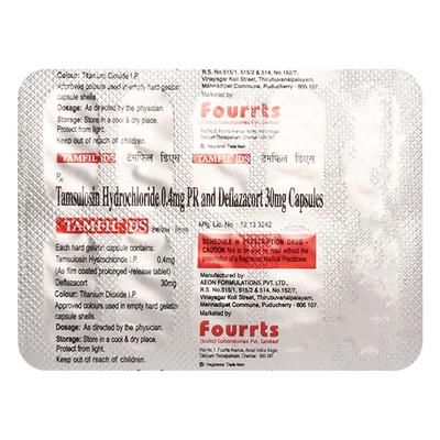 TAMFIL DS Capsule 10's - Bladder And Prostate Disorders-Dru