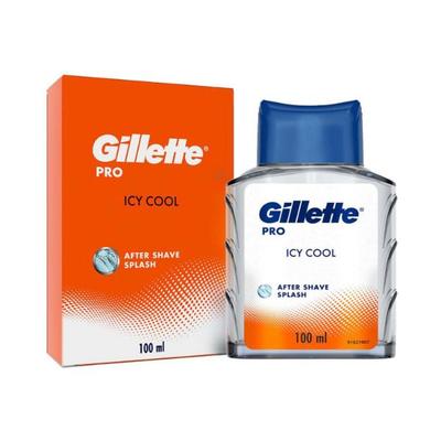 Gillette Pro After Shave Splash Icy Cool , White 100 ml - Aftershave Lotion