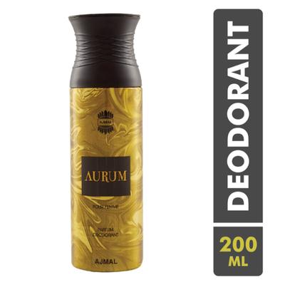 Ajmal Aurum & Wisal Deodorant Spray- For Women (Pack Of 4) 200 ml - Women Perfumes (Edt/Edp)