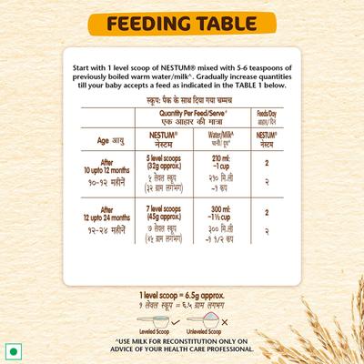 Nestle Nestum Stage 3 (10-24 Months) Powder 300 gm - Rice Fruits (Refill Pack) - Baby And Infant Supplements