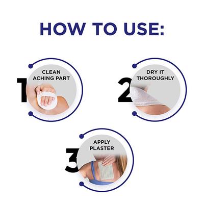 Hansaplast Lion Heat Plaster 4's - Bandages