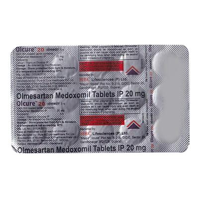 OLCURE 20 Tablet 15's - Hypertension-Ang