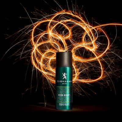 Giordano Neon Nights Deodorant Spray 200 ml - Men Deodorants/Roll-Ons