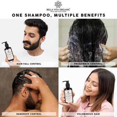Bella Vita Organic Growth Protein Conditioning Shampoo Anti Frizz 225 ml - Shampoos