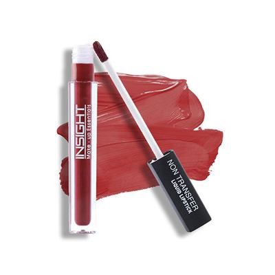 Insight Cosmetics Non Transfer Liquid Lisptick V6 Maroon Wave 6ml - Liquid Lipsticks