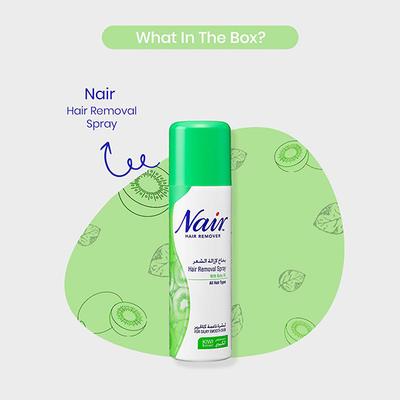 Nair Hair Removal Spray - Kiwi 200 ml - Hair Removal Accessories