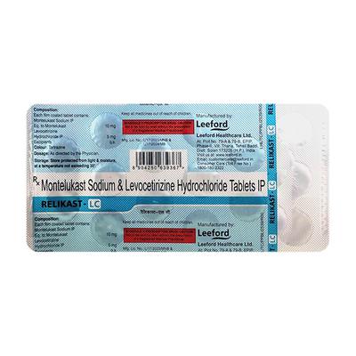 RELIKAST LC Tablet 15's - Allergies-Ant